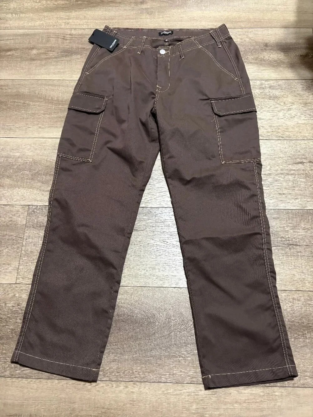 NWT True Religion Cargo Pants Men's 36x32 Brown